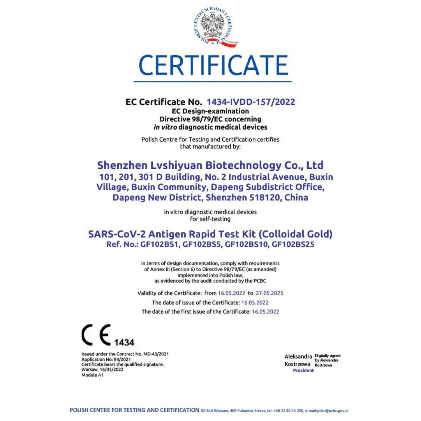 greenspring-zertifikat